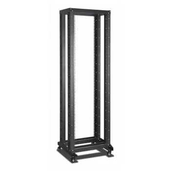 Voľne stojaci rack Inter-Tech SRB-6642 42U čierny nosnosť 400 kg