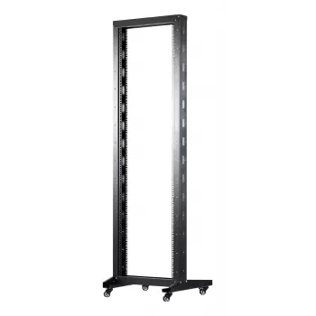 Voľne stojaci rack Inter-Tech SRA-6642 42U čierny nosnosť 300 kg