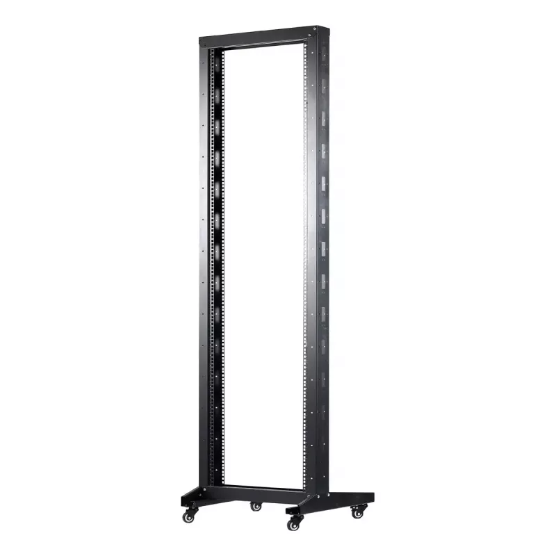 Voľne stojaci rack Inter-Tech SRA-6642 42U čierny nosnosť 300 kg