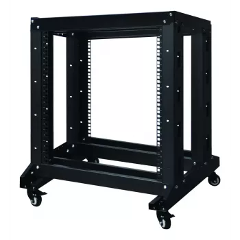 Voľne stojaci rack Inter-Tech SRB-6612 12U čierny kapacita 400 kg