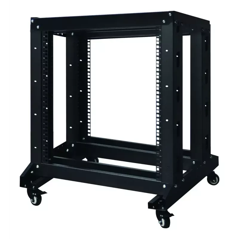 Voľne stojaci rack Inter-Tech SRB-6612 12U čierny kapacita 400 kg