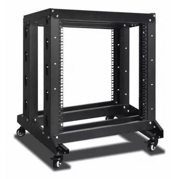Voľne stojaci rack Inter-Tech SRB-6612 12U čierny kapacita 400 kg
