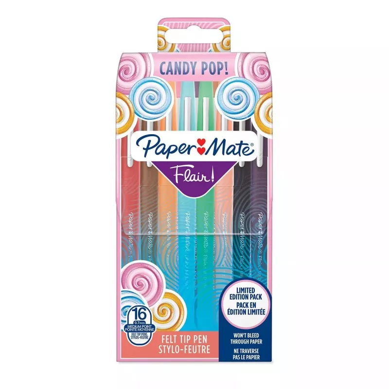 Papermate Flair sada fixiek 16 farieb