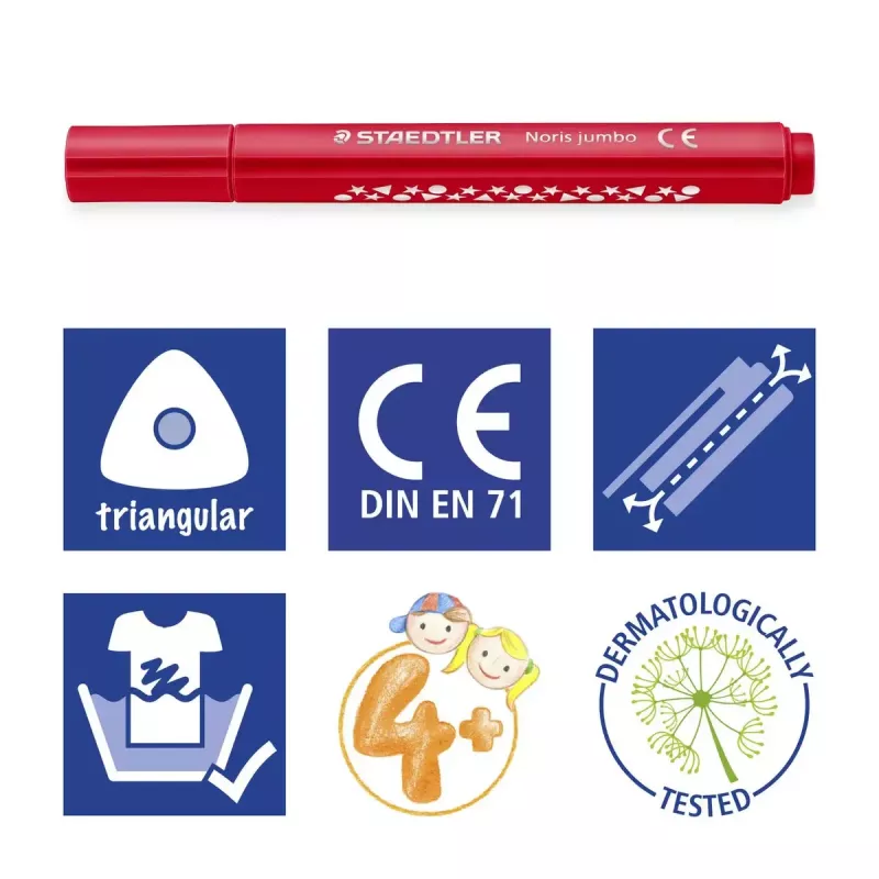 Fixka Staedtler Noris jumbo 328-B 12 kusov