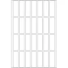 Univerzálne etikety HERMA 13x40 mm biela odnímateľné papier matný 896 ks