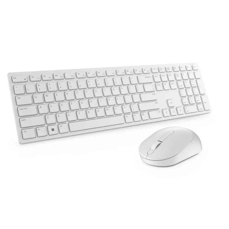 DELL Pro klávesnica a myš – KM5221W – Pan-Nordic (QWERTY) – biela