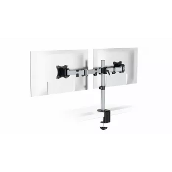 Durable SELECT Držiak monitora 509523 pre 2 monitory, stolový, strieborný