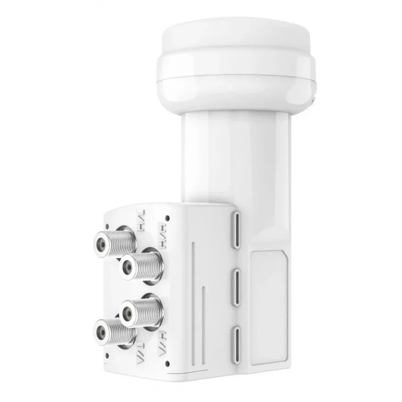 Hama 00205376 Low Noise Block Downconverter (LNB) 10,7 – 12,75 GHz biela