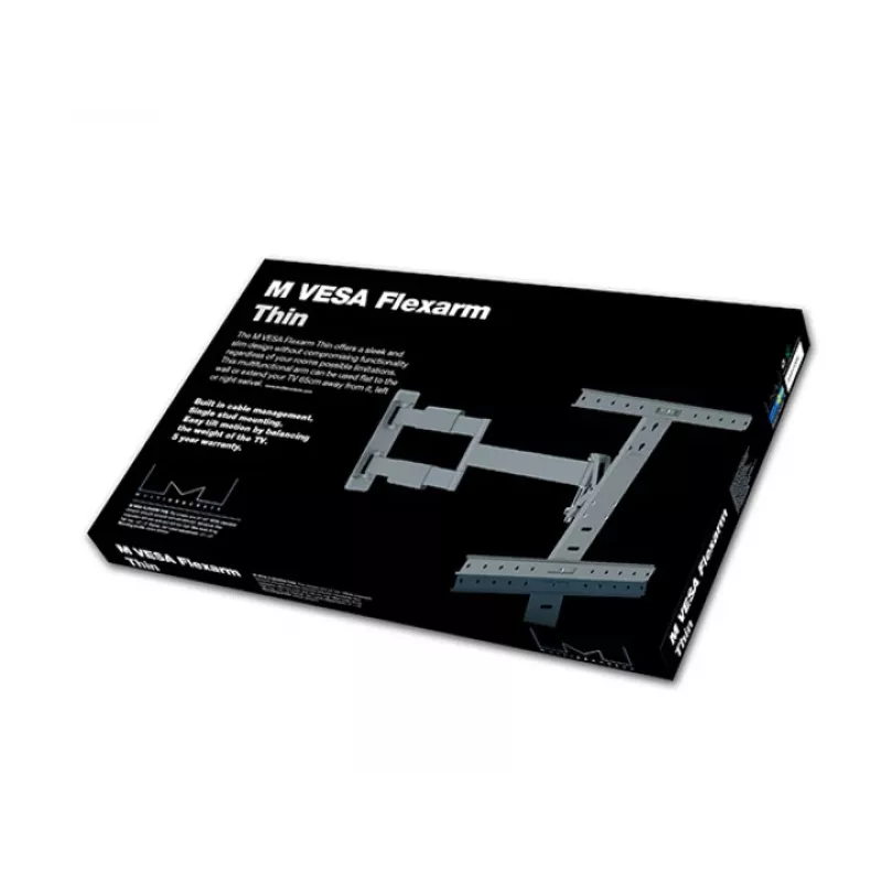 Montážne rameno Multibrackets M VESA Flexarm Thin čierna