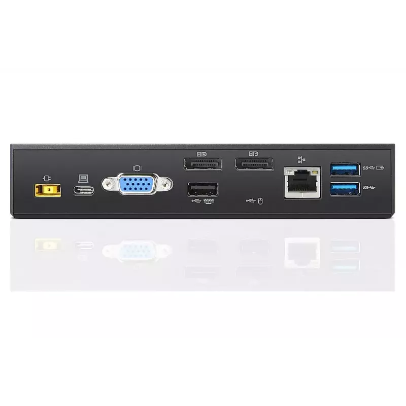 Lenovo 40A90090EU dokovacia stanica/port replikátor pre notebook káblová USB 3.2 Gen 1 (3.1 Gen 1) Type-C čierna