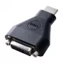 DELL 492-11681 káblový adaptér 19-pinový HDMI-A samec 24-pinový DVI samica čierny