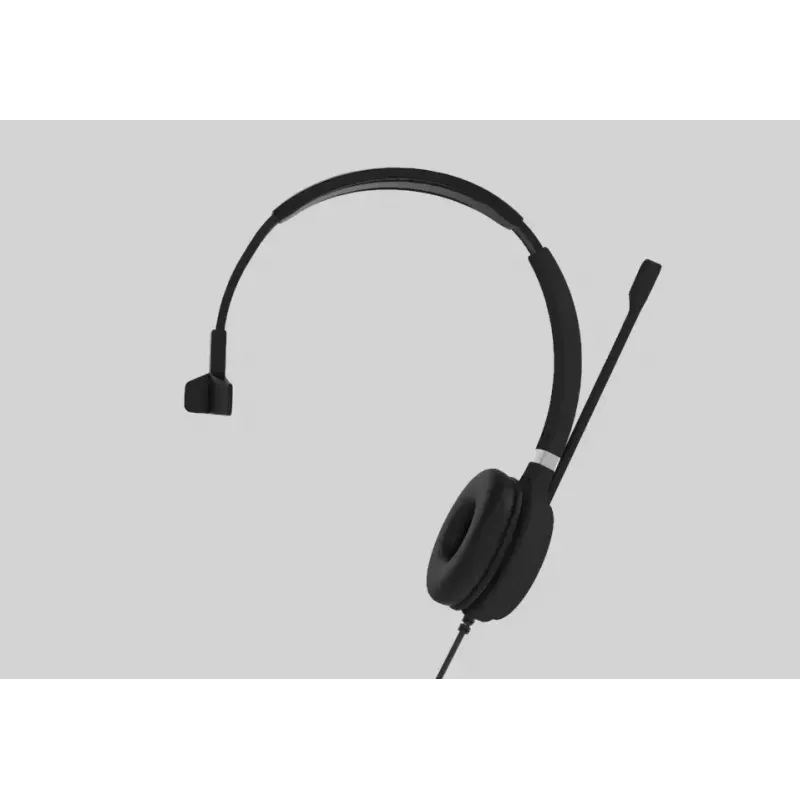 Yealink UH36 Mono headset káblový headband kancelária/call centrum USB Type-A čierna, strieborná
