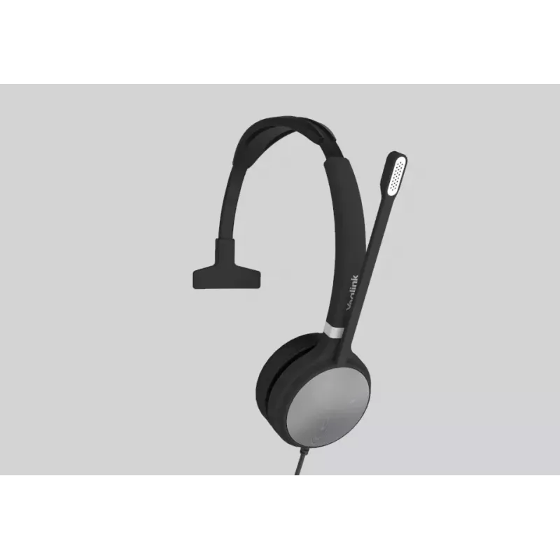 Yealink UH36 Mono headset káblový headband kancelária/call centrum USB Type-A čierna, strieborná
