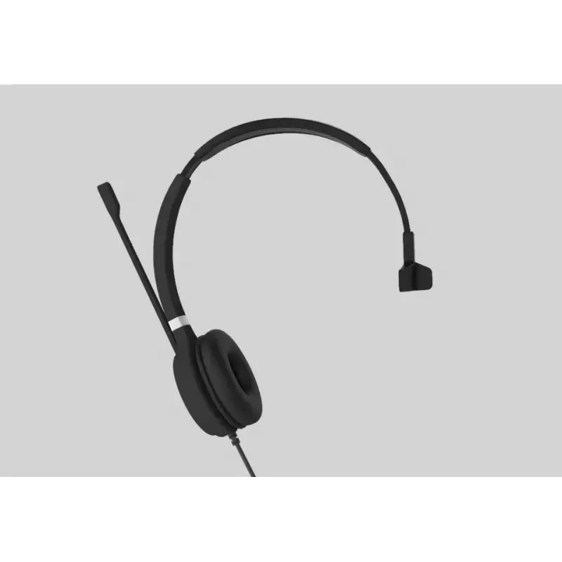 Yealink UH36 Mono headset káblový headband kancelária/call centrum USB Type-A čierna, strieborná