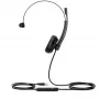 Yealink UH34 Mono Teams headset, káblový, kancelária/call centrum, 20 - 20000 Hz, 88 g, headset, čierna