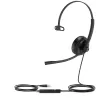 Yealink UH34 Mono Teams headset, káblový, kancelária/call centrum, 20 - 20000 Hz, 88 g, headset, čierna