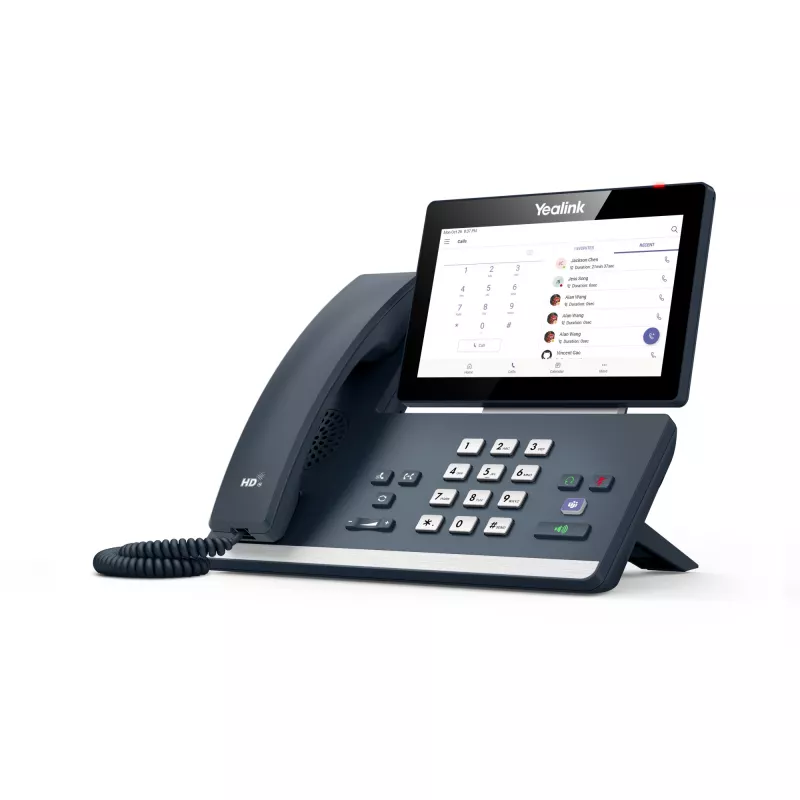 Yealink MP58 Microsoft Teams Edition, IP telefón, sivá, káblový slúchadlo, stolový, Android, Microsoft Teams