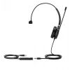 Yealink UH36 Mono Teams headset káblový head-band kancelária/call centrum USB Type-A čierna, strieborná