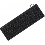KeySonic KSK-6031INEL-B (DE) klávesnica, priemyselná, USB, QWERTZ, nemecká, čierna