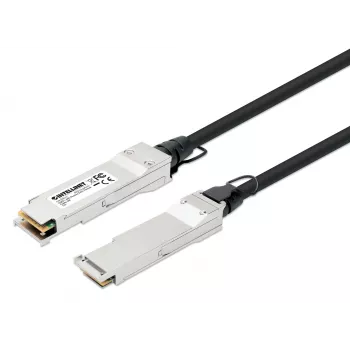 Intellinet 2m 40G QSFP+ pasívny Direct Attach medený twinax kábel 30AWG MSA QSFP-H40G-CU2M kompatibilný