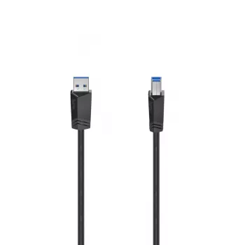 Hama 00200625 USB kábel USB 3.2 Gen 1 (3.1 Gen 1) 1,5 m USB A USB B čierna