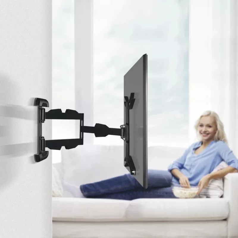 Hama TV držiak na stenu, otočný, výsuvný, dlhé rameno, 165 cm (65 inch), do 25 kg