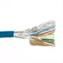 Patch kábel ACT CAT6 S/FTP PVC lanko modrý 305 m