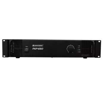 Zosilňovač Omnitronic 80709820 Performance/Bühne čierny