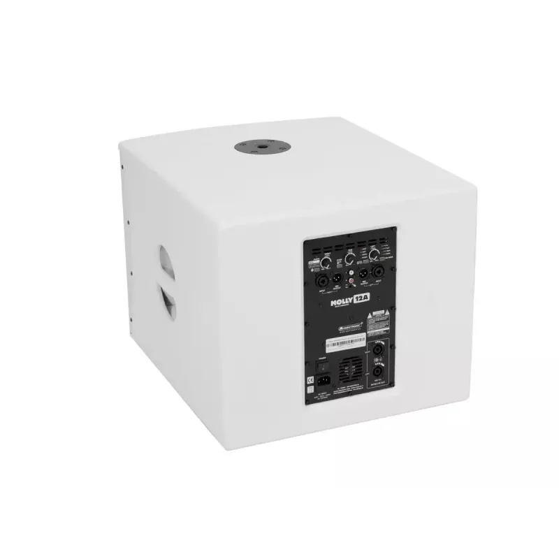 Aktívny subwoofer Omnitronic 11039051 biely 500 W