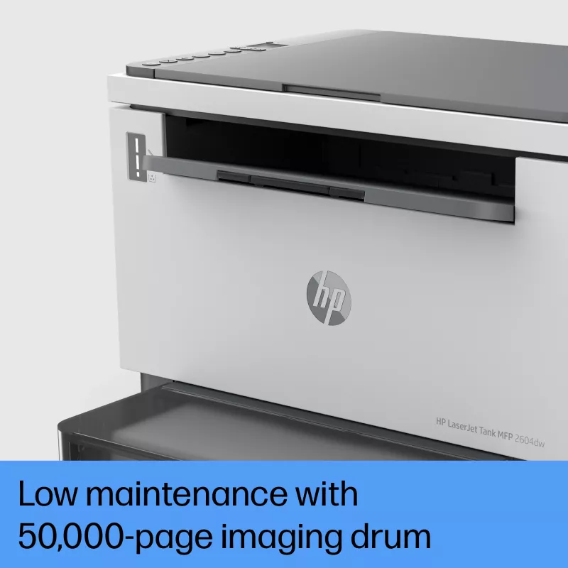 HP LaserJet Tank 2604dw bezdrôtová multifunkčná čiernobiela tlačiareň, kopírovanie, skenovanie; duplex