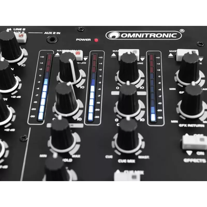 Mixér Omnitronic CM-5300 5 kanálov 20 - 20000 Hz čierny