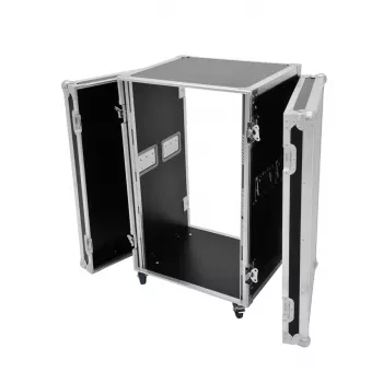 Flightcase Roadinger 30109127 breza čierna strieborná 29,2 kg