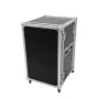 Flightcase Roadinger 30109127 breza čierna strieborná 29,2 kg