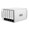 TerraMaster F5-422 NAS/pamäťový server Desktop Intel® Celeron® J3455 4 GB DDR3 0 TB sivý