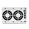 TerraMaster F5-422 NAS/pamäťový server Desktop Intel® Celeron® J3455 4 GB DDR3 0 TB sivý
