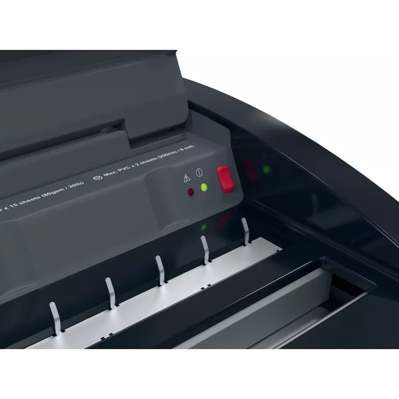 GBC WireBind® WB15E elektrický viazací stroj, drôtový viazací stroj, elektrický, 125 listov, čierna, červená