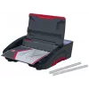GBC WireBind® WB15E elektrický viazací stroj, drôtový viazací stroj, elektrický, 125 listov, čierna, červená