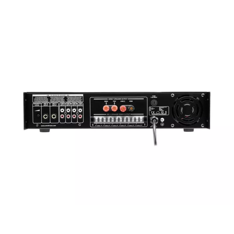 Audio zosilňovač Omnitronic 80709782 180 W trieda A/B čierny