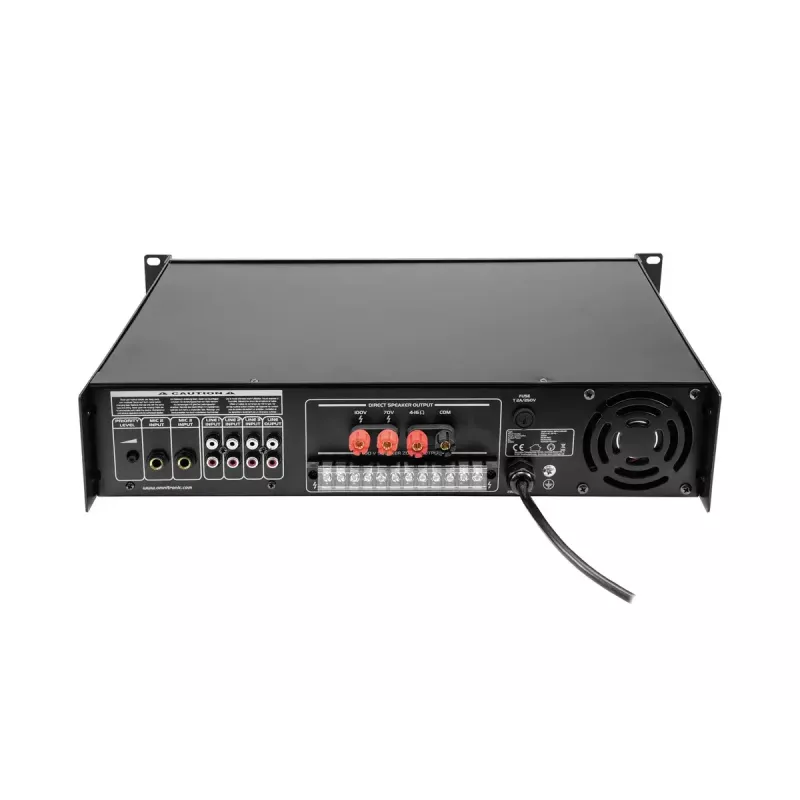 Audio zosilňovač Omnitronic 80709782 180 W trieda A/B čierny
