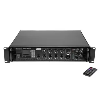 Audio zosilňovač Omnitronic 80709782 180 W trieda A/B čierny