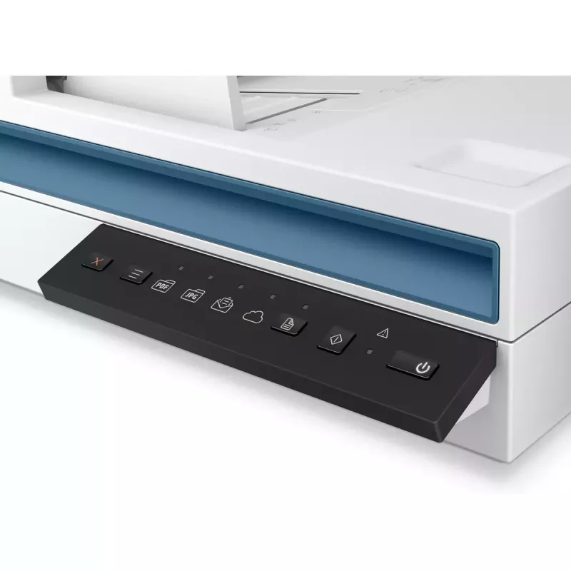 Skener s plochým ložiskom a ADF HP Scanjet Pro 2600 f1 600 x 600 DPI A4 biely