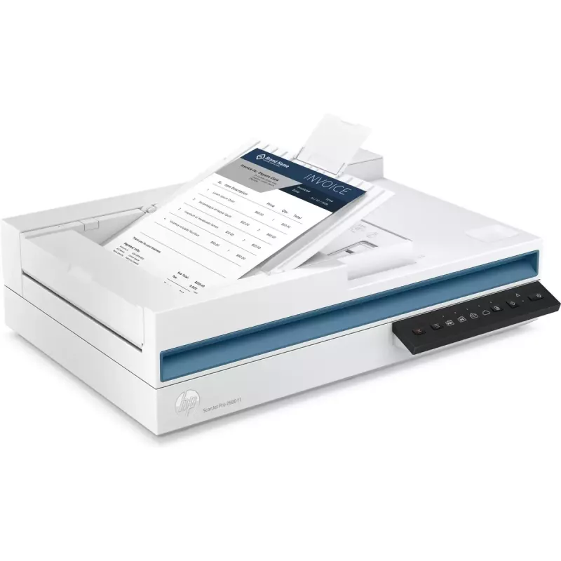 Skener s plochým ložiskom a ADF HP Scanjet Pro 2600 f1 600 x 600 DPI A4 biely