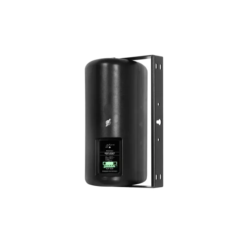Omnitronic ODP-206T Nástenný reproduktor, 20 W, čierny, 2 ks