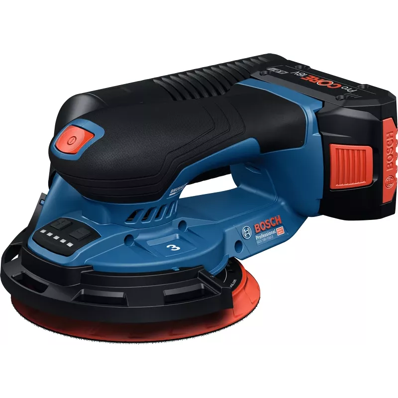 Bosch GEX 18V-150-3 excentrická brúska 10000 ot/min 20000 OPM modrá
