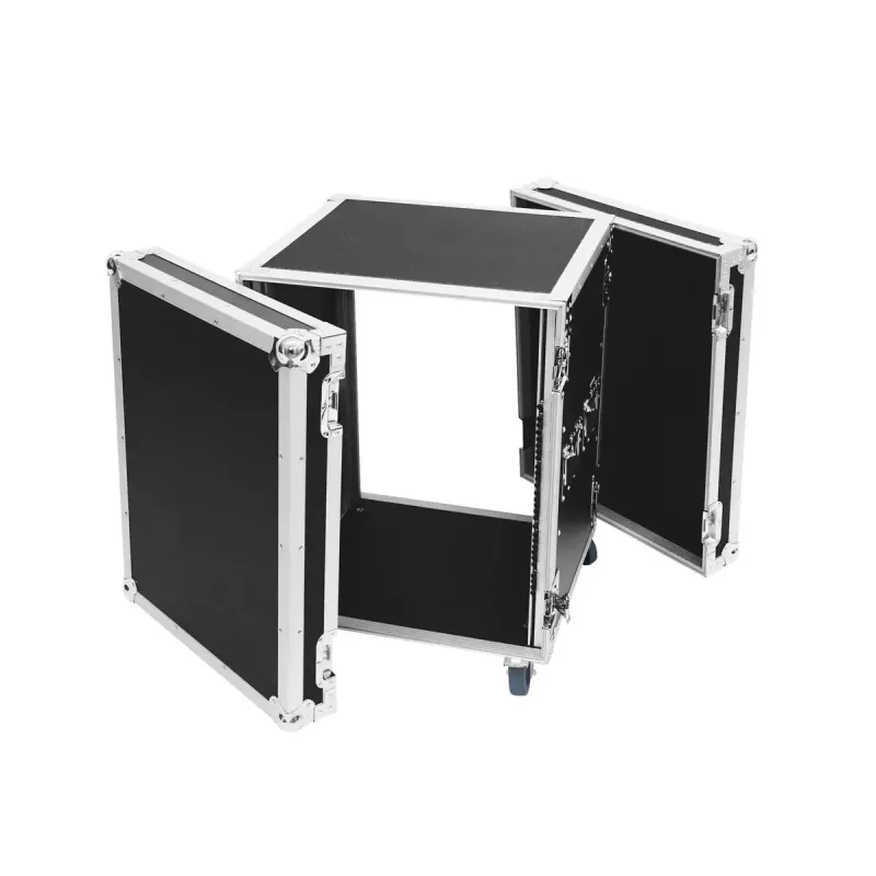 Flightcase Roadinger 3010982C preglejka čierna 28,7 kg
