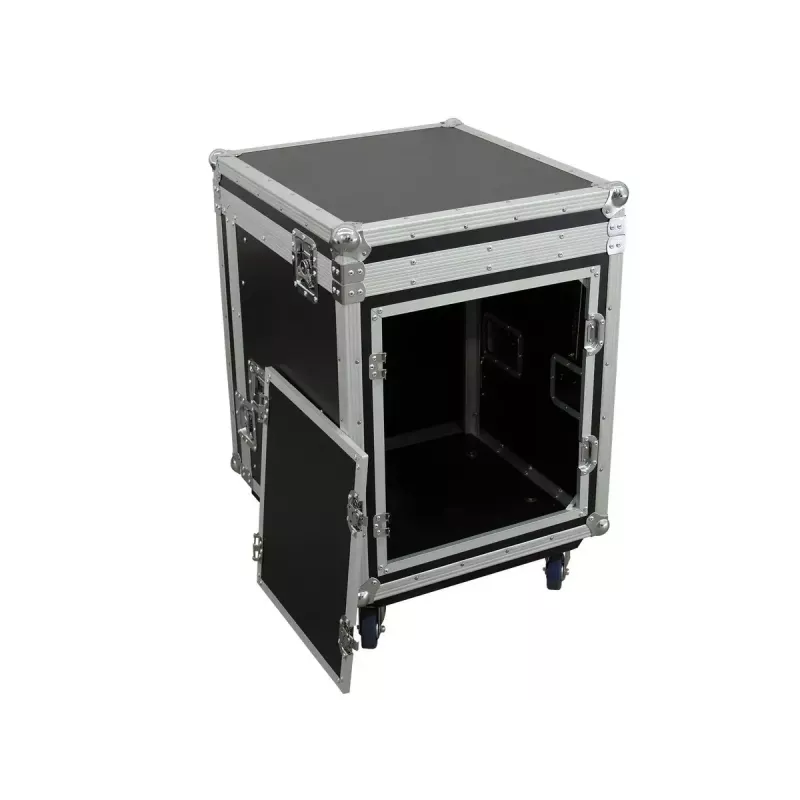 Flightcase Roadinger 3010999N preglejka čierna strieborná 27,4 kg