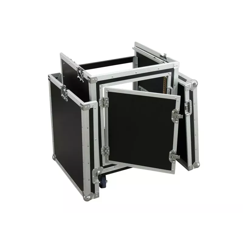 Flightcase Roadinger 3010999N preglejka čierna strieborná 27,4 kg