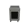 Flightcase Roadinger 3010999N preglejka čierna strieborná 27,4 kg