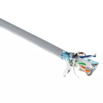 ACT CAT6A F/UTP inštalačný kábel, PVC, AWG 23, CPR: B2ca, 500 m