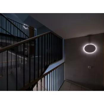 Stropné svietidlo Steinel RS PRO R20 plus SC, okrúhle LED integrované 15,86 W, biele, 350×55 mm, senzor pohybu